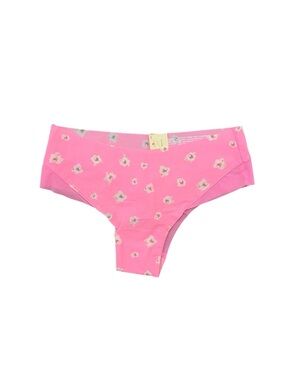 NWT Pink Victoria's Secret No-Show Cheekster Panty in Bubblegum Pink/Floral